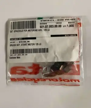 BETA BRUSH SET STARTER MOTOR