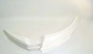 BETA FRONT FENDER, WHITE, BETA