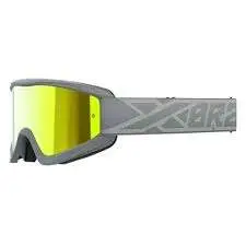 EKS FLAT OUT MIRROR GOGGLES, GRAY/SILVER, YELLOW