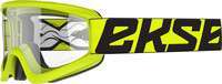 EKS BRAND FLAT-OUT GOGGLE FLO YELLOW W/CLEAR