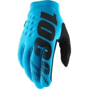 100% GLOVE BRISKER TURQUOISE SM