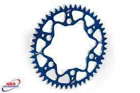 AS3 ALUMINUM SPROCKET, BLUE 50T