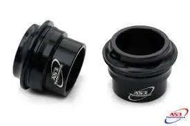 AS3 FRONT WHEEL SPACERS, BLACK
