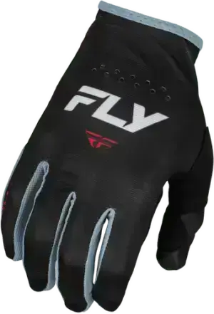 LITE GLOVES BLACK/WHITE/RED LG
