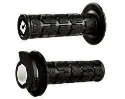 ODI ROUGE GRIPS, LOCK ON, BLACK