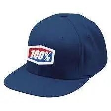 100% ESSENTIAL HAT, FLEXFIT, BLUE, LG/XL