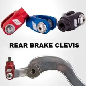 FASST CO REAR BRAKE CLEVIS, BETA, BLUE