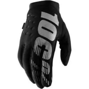 YOUTH BRISKER GLOVES - BLACK/GRAY - SMAL
