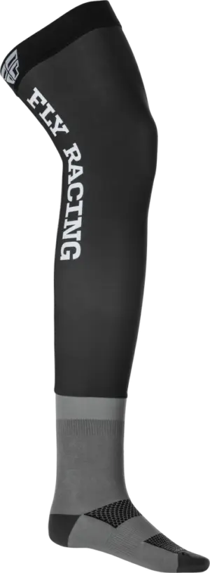 KNEE BRACE SOCKS BLACK/GREY/WHITE SM/MD