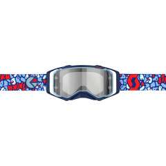 GOGGLE ETHIKA PROSPECT BLUE/RED SLVR CHR