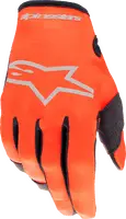YOUTH & KIDS RADAR GLOVES HOT ORANGE/BLA