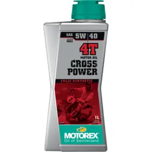 MOTOREX OIL CROSSPOWER 4T 5W40 1L