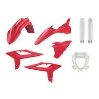 POLISPORT COMPLETE PLASTIC KIT, RED