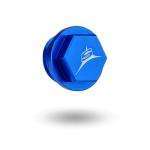 OIL PLUG, BLUE