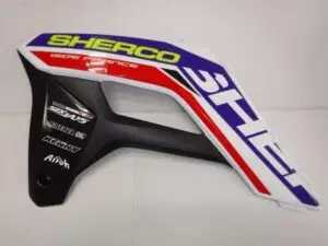 SHERCO SIX DAYS, LEFT RADIATOR SHROUD PANEL