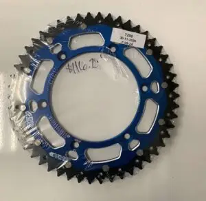 REAR DUAL SPROCKET, 50T, SHERCO