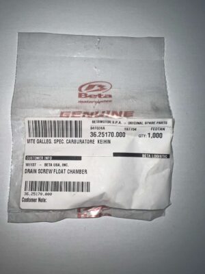 DRAIN SCREW FLOAT CHAMBER