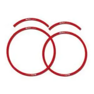 BETA RIM DECAL SET, RED