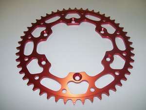 BETA REAR SPROCKET, 49T, RED RR/RS