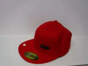 BETA PUFFY ""B"" HAT, RED FLATBILL, L