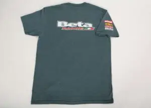 BETA RACING SPONSOR TEE, GRAY/BLUE, 2XL