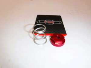 FASST COMPANY REAR BRAKE RETURN SPRING, RED,