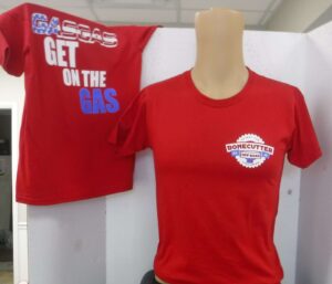 BONECUTTER OFF ROAD GAS GAS SHIRT, RED, YOUTH