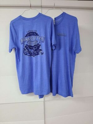BONECUTTER OFF ROAD TEE SHIRT, BLUE, MD