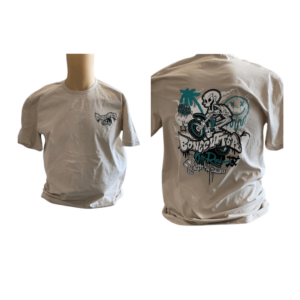 BONECUTTER BEIGE TSHIRT, 2 XL