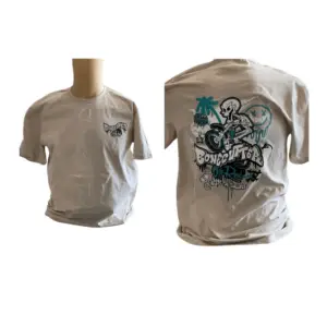 BONECUTTER BEIGE TSHIRT, 2 XL