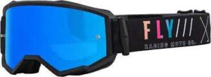 FLY RACING ZONE S.E. GOGGLE BLACK/SUNSET W/ SMOKE LENS