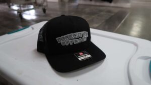 BONECUTTER trucker hat, black