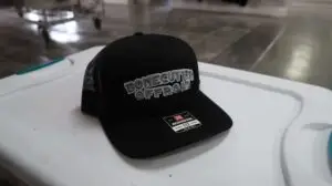BONECUTTER trucker hat, black