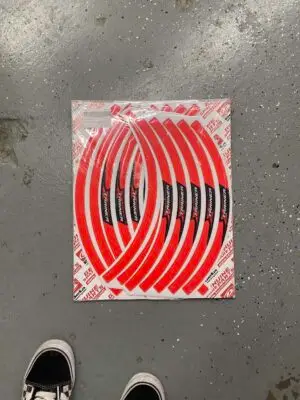 XTRAINER WHEEL DECALS