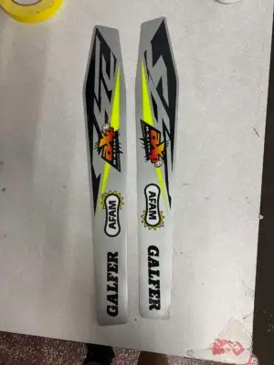 2022 SHERCO SWINGARM DECALS