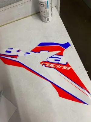 2017 BETA RACE EDITION L SHROUD DECAL