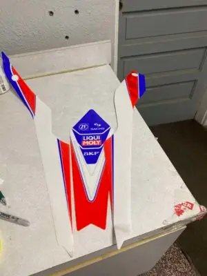 2018 BETA RACE EDITION R FENDER DECAL