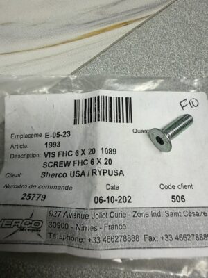 SCREW FHC 6 X 20