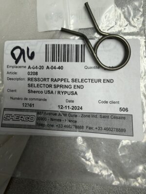 Selector Spring