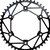DIRT TRICKS IRONMAN SPROCKET, 49T, BLACK