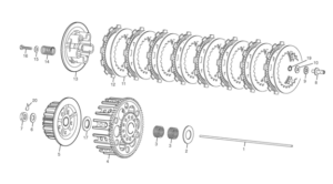 CLUTCH OUTER ASSY Z48 250 END