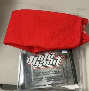 MOTOSEAT RED SEAT COVER 2013-2019