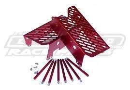 BOANO RADIATOR BRACES, RED
