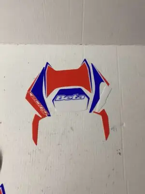 BETA HEADLIGHT MASK DECALS