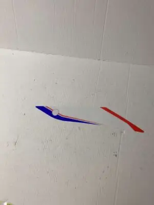 BETA NUMBER PLATE DECAL