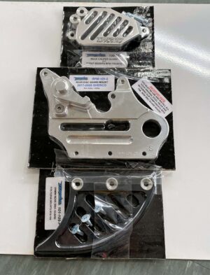 TOPAR RACING REAR DISC AND CALIPER GUARD, UHMW PLASTIC