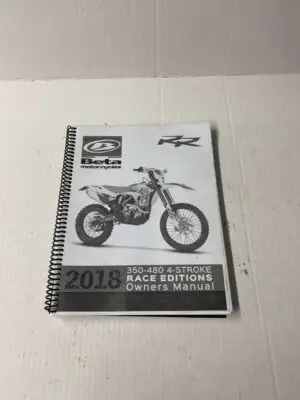 BONECUTTER 2018 350-480 RACE EDITION OWNER'S MANUAL