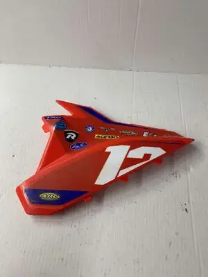 BONECUTTER AIR BOX PANEL, RED, RACE TEAM DECAL