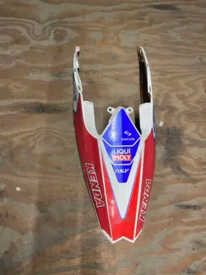 BONECUTTER REAR FENDER, WHITE, NO DECAL