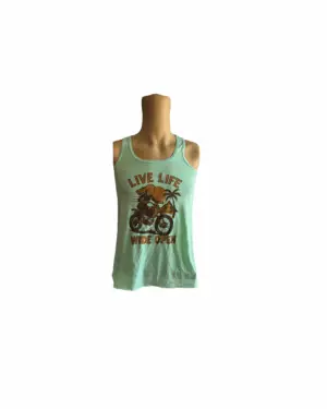 LIVE WIDE OPEN TANK MINT LARGE